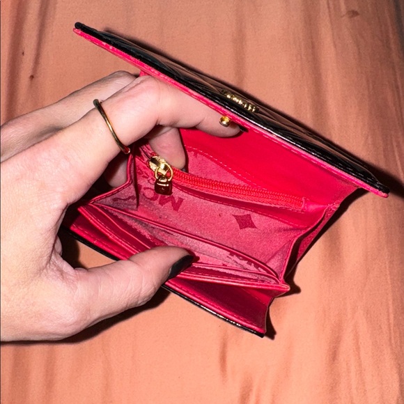 MCM Black Quilted Wallet - Picture 8 of 9